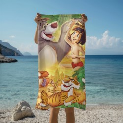 Prosop de plajă Mowgli – Cartea Junglei