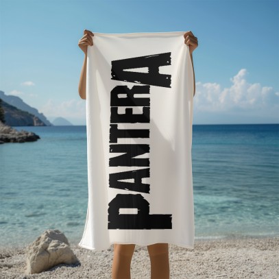 Prosop 3D de plajă Panteră