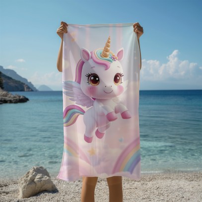 Prosop 3D Unicorn de Poveste