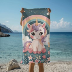 Prosop pentru copii Unicorn Desenat