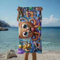 Prosop de baie modern Steal a Brainrot