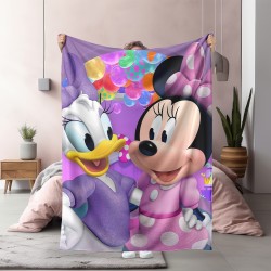 Pătură pentru copii Daisy și Minnie Mouse