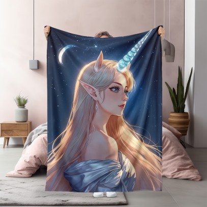 Pătură Elf Unicorn