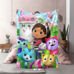 Pătură copii Gabby's Dollhouse
