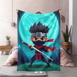 Pătură din fleece pentru copii Ninja