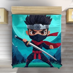 Cuvertură de pat pentru copii Ninja