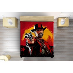 Cuvertură de pat 3D Red Dead Redemption