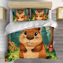 Set lenjerie Capybara