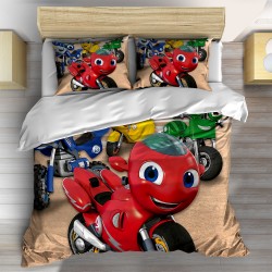 Lenjerie de pat 3D pentru copii Ricky Zoom