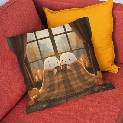 Pernă 3D de toamnă Halloween Acasă