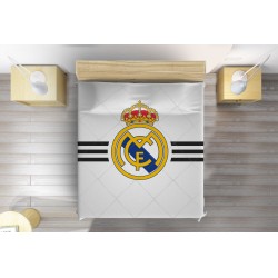 Cuvertură Real Madrid Logo with Lines