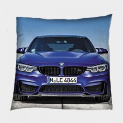 Pernă decorativă cu mașini BMW Blue