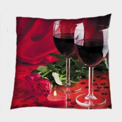 Pernă decorativă romantică Vin roșu - Red Wine