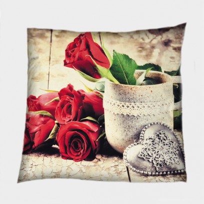 Pernă pentru decorare Poveste de dragoste - Love Story