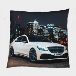 Pernă decorativă Mercedes în Oraș - Mercedes in the City