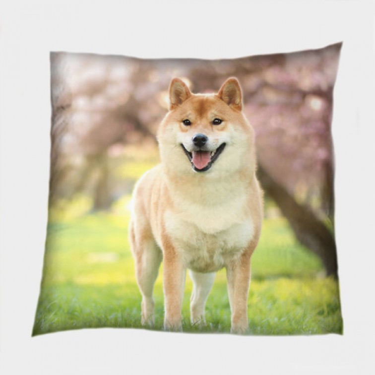 Pernă decorativă 3D Shiba Inu