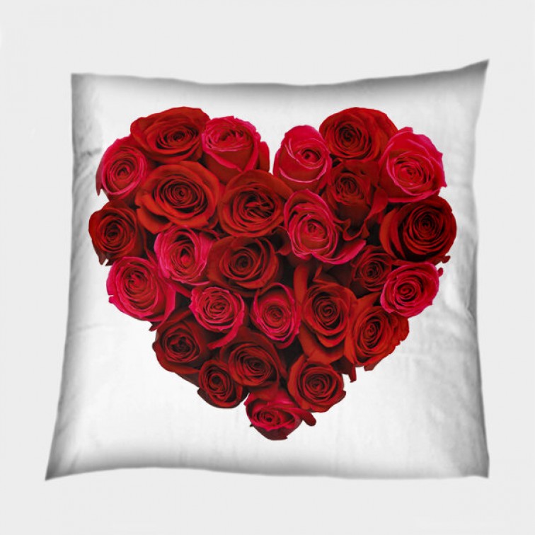 Pernă Deco Inimă de trandafiri - Roses Heart Pernă Deco Inimă de trandafiri - Roses Heart