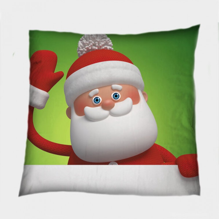 Pernă decorativă de Crăciun Moș Crăciun - Santa Claus