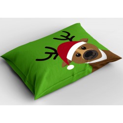 Pernă decorativă de Crăciun cu Rudolph
