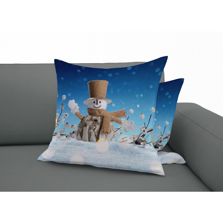Pernă de Crăciun Om de zăpadă - Snowman Pernă de Crăciun Om de zăpadă - Snowman