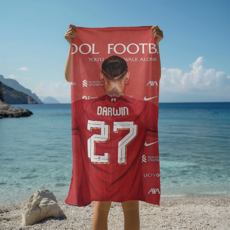 Prosop de plajă Nunez Liverpool Prosop de plajă Nunez Liverpool