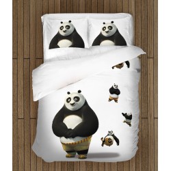 Lenjerie de pat pentru copii Kung Fu Panda