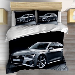Lenjerie de pat silver audi car