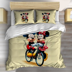 Lenjerie de pat Mickey and Minnie's Bicycle Adventure