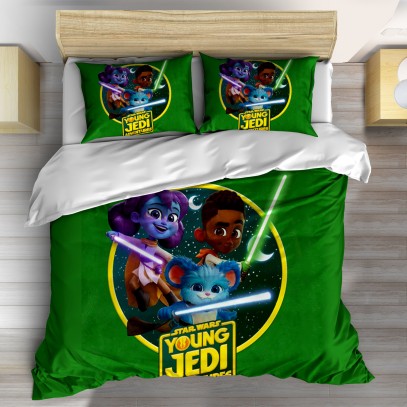 3D Lenjerie de pat Star Wars Young Jedi Adventures 