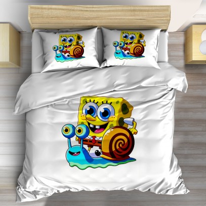 Lenjerie de pat Sponge Bob 