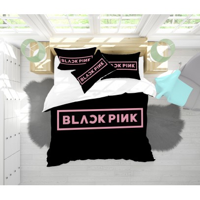 Lenjerie de pat BlackPink Logo