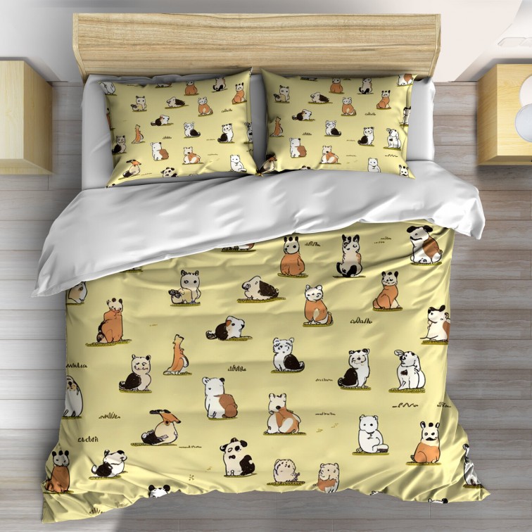 Lenjerie de pat Cartoon-style animals