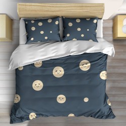 Lenjerie de pat Cartoon-style moons