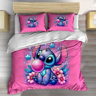Lenjerie de pat Stich pinky