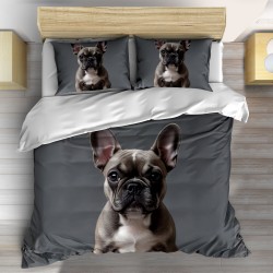 Lenjerie de pat Adorable French Bulldog
