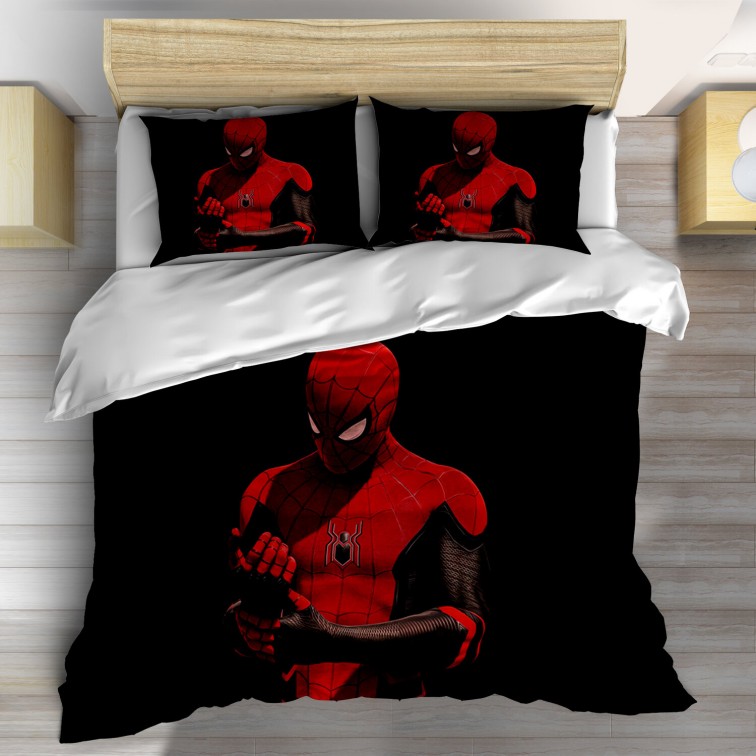 Lenjerie de pat Spiderman dark