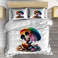 Lenjerie de pat Mickey Mouse Umbrella