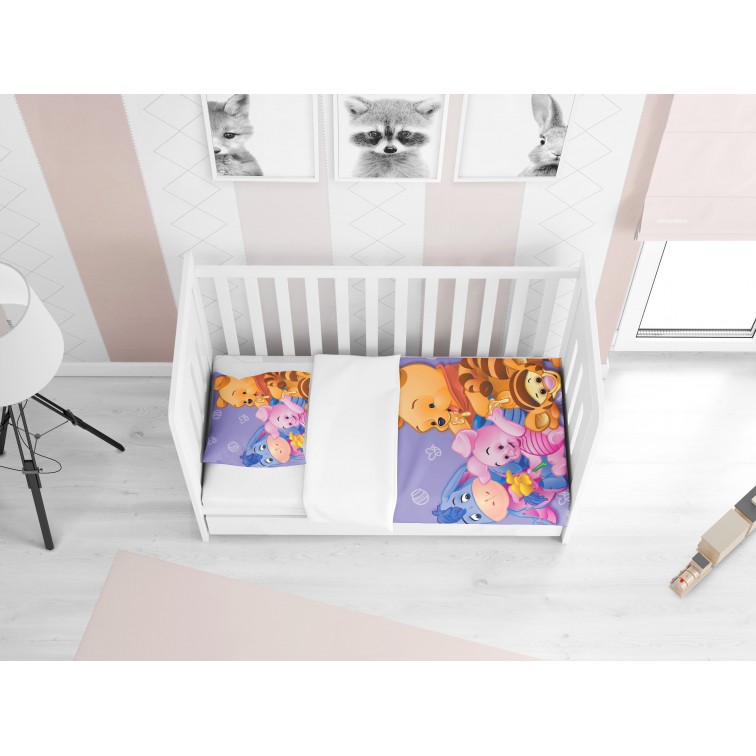 Set lenjerie pat bebelusi - Winnie the Pooh Set lenjerie pat bebelusi - Winnie the Pooh