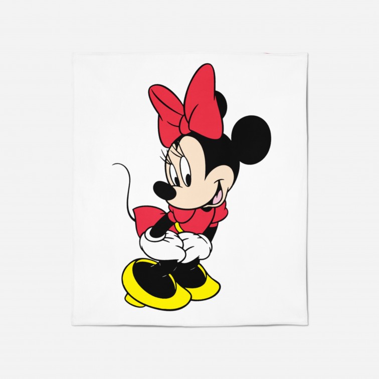 Pături pentru copii - Minnie Mouse White Pături pentru copii - Minnie Mouse White