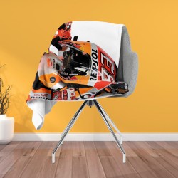 3D Pătură - Honda Moto