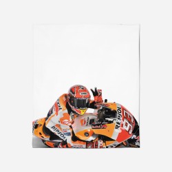 3D Pătură - Honda Moto