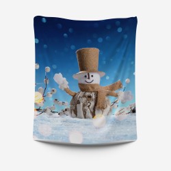Pătură de Crăciun Om de zăpadă - Snowman