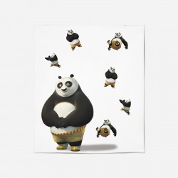 Pături pentru copii - Kung Fu Panda