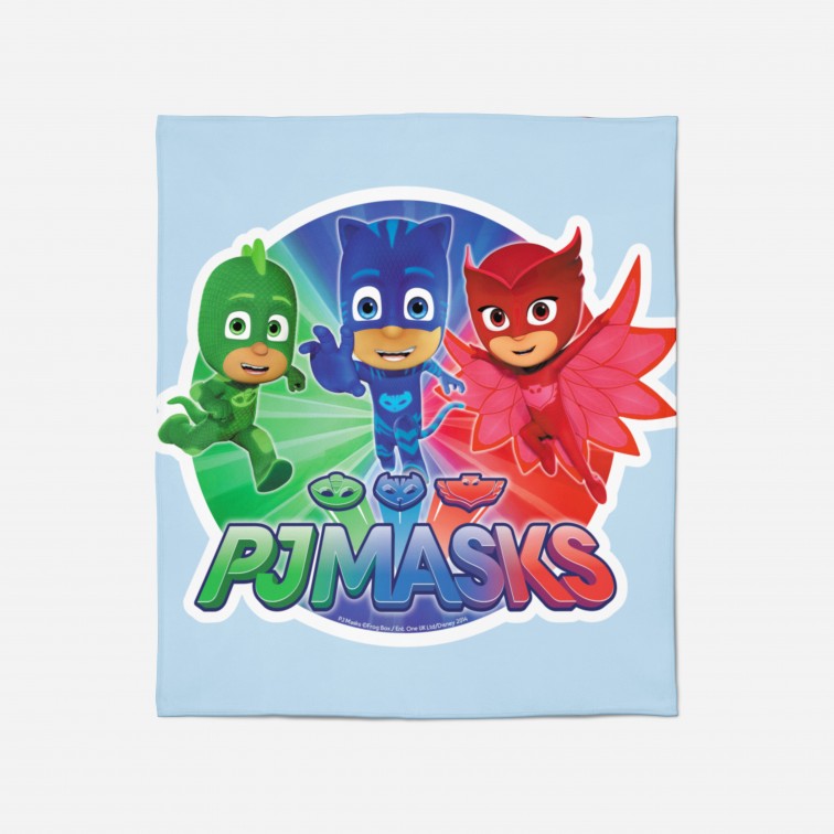 Pături pentru copii Eroii în pijama - PJ Masks