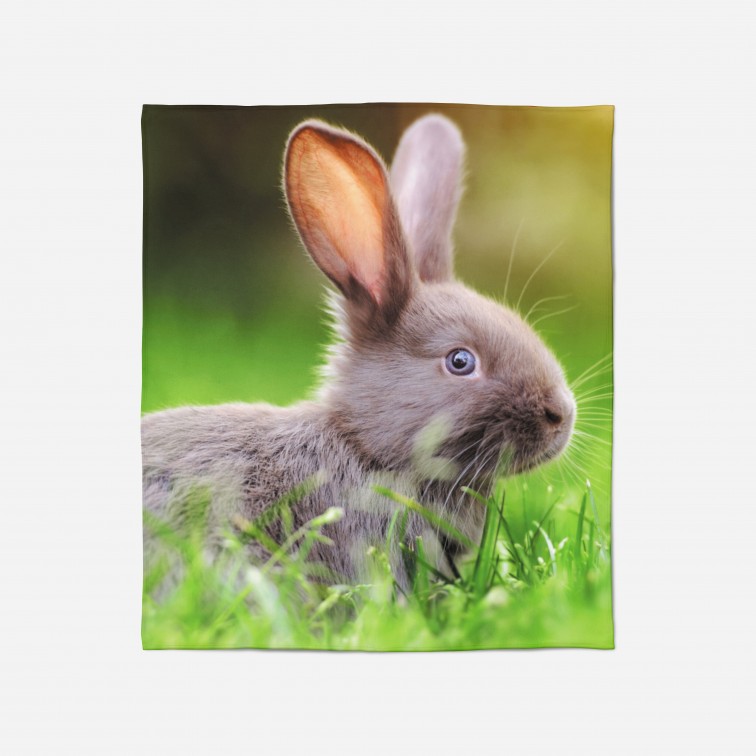 Pătură - Rabbit in The Grass