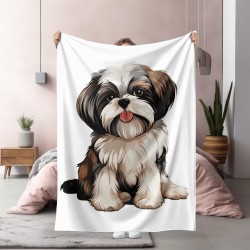 Patura Shi tzu dog cartoon