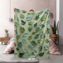 3D Patura Detailed leaves green