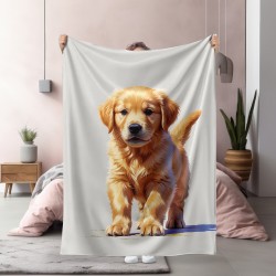 3D Patura Golden retriever puppy