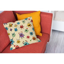 Perna decorativa Cartoon-style monsters
