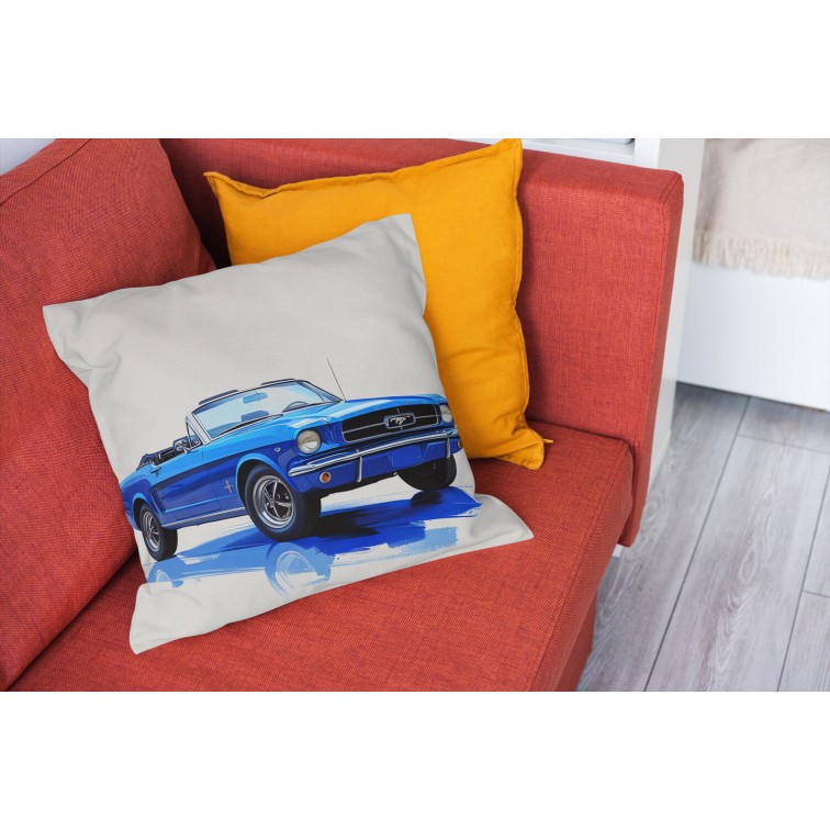 Perna The Classic Blue Mustang